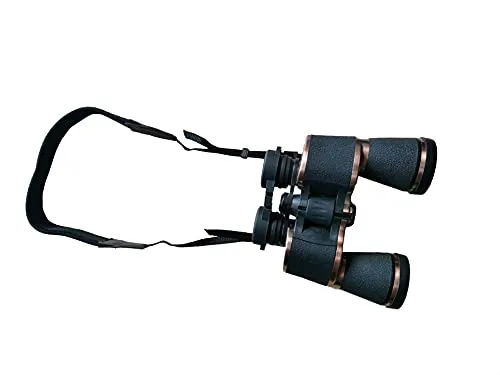 20x50 Binoculars High Power Binoculars for Adults with Low Night Vision Waterproof Compact Binoculars for Bird Watching Hunting Hiking Traveling Outdoor, Phone Adapter Strap and Case
