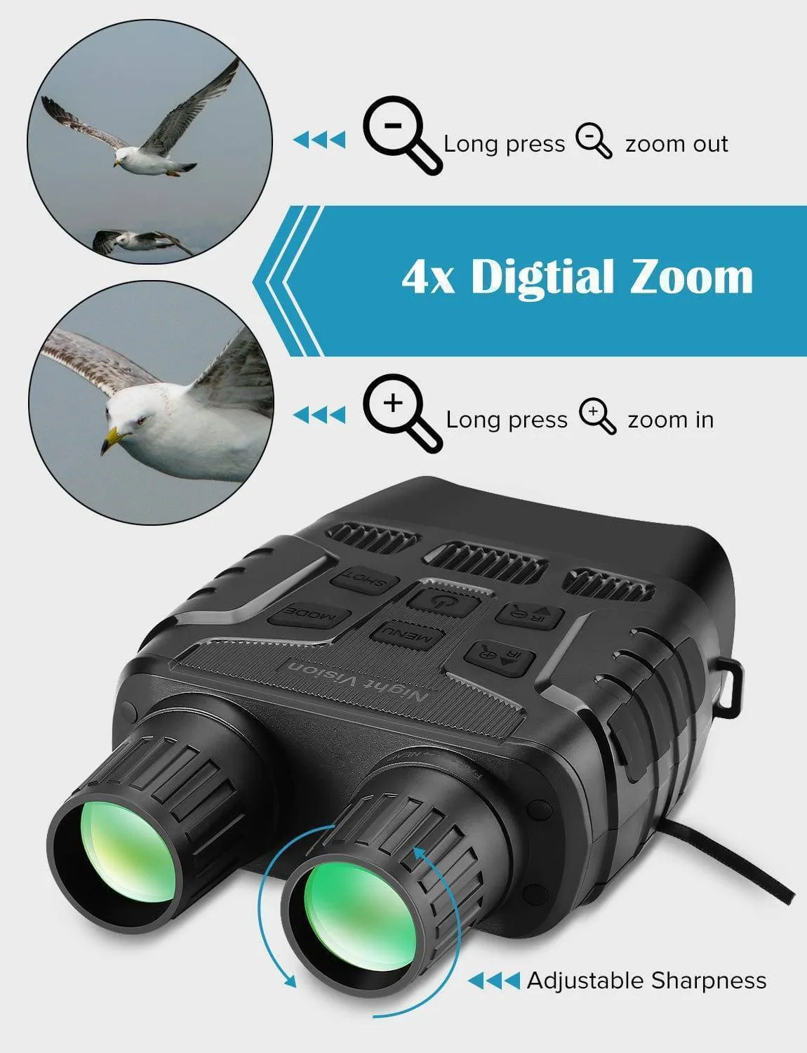 300M Telescope Night Vision Binoculars