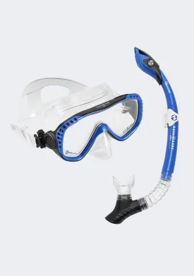 Aqua Lung Compass Combo Mask & Snorkel Blue/Black