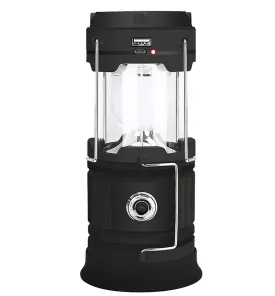 black Solar outdoor emergency portable lantern, usb camping tent light AZ15151