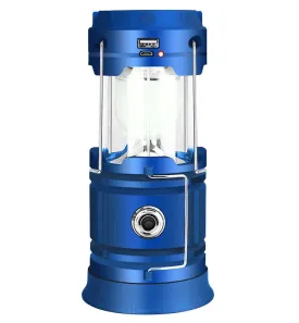 blue Solar outdoor emergency portable lantern, usb camping tent light AZ15152