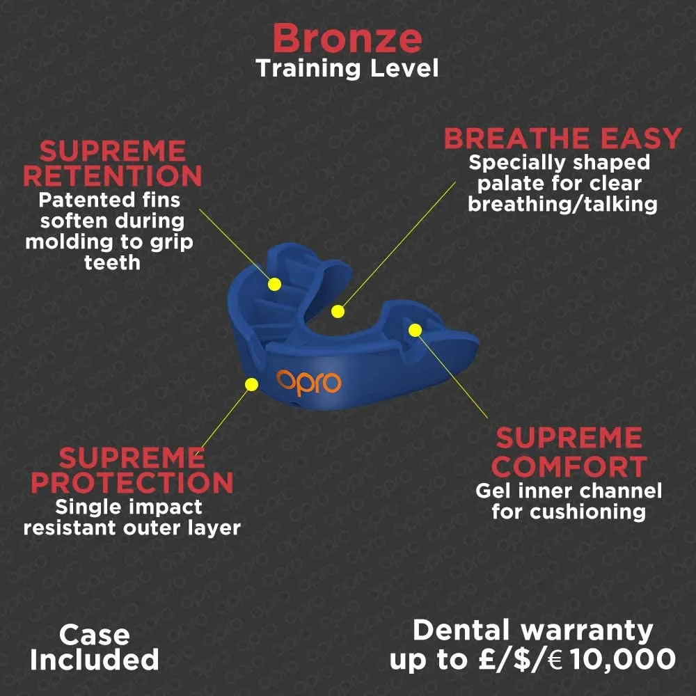 Bronze level mouthguard - (Junior/ Adult)