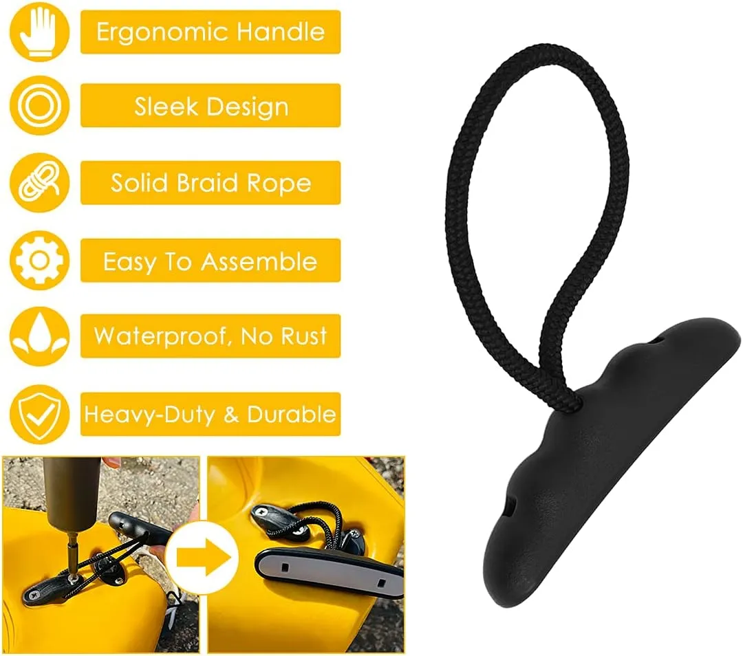 DS. DISTINCTIVE STYLE Kayak Handles 2 Pieces Carry Handles Replacement Kayak Accessories