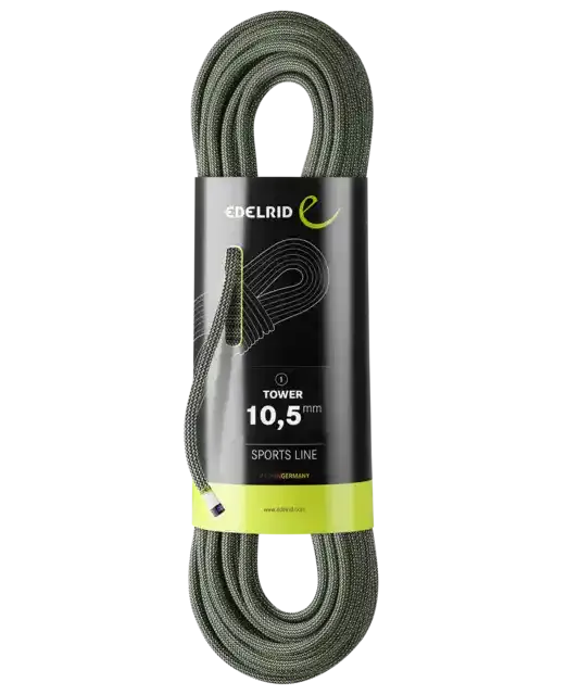 Edelrid Tower 10.5mm Dynamic Gym Climbing Rope - Per Metre