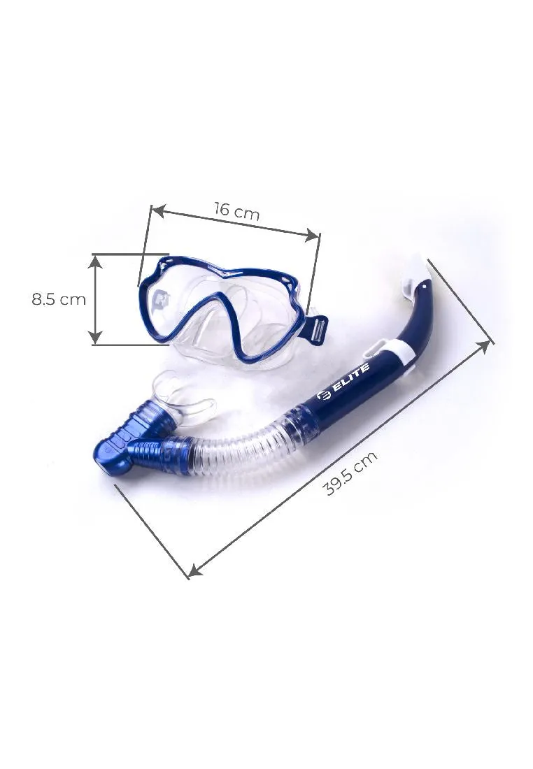 Elite Adult Mask & Snorkel Set