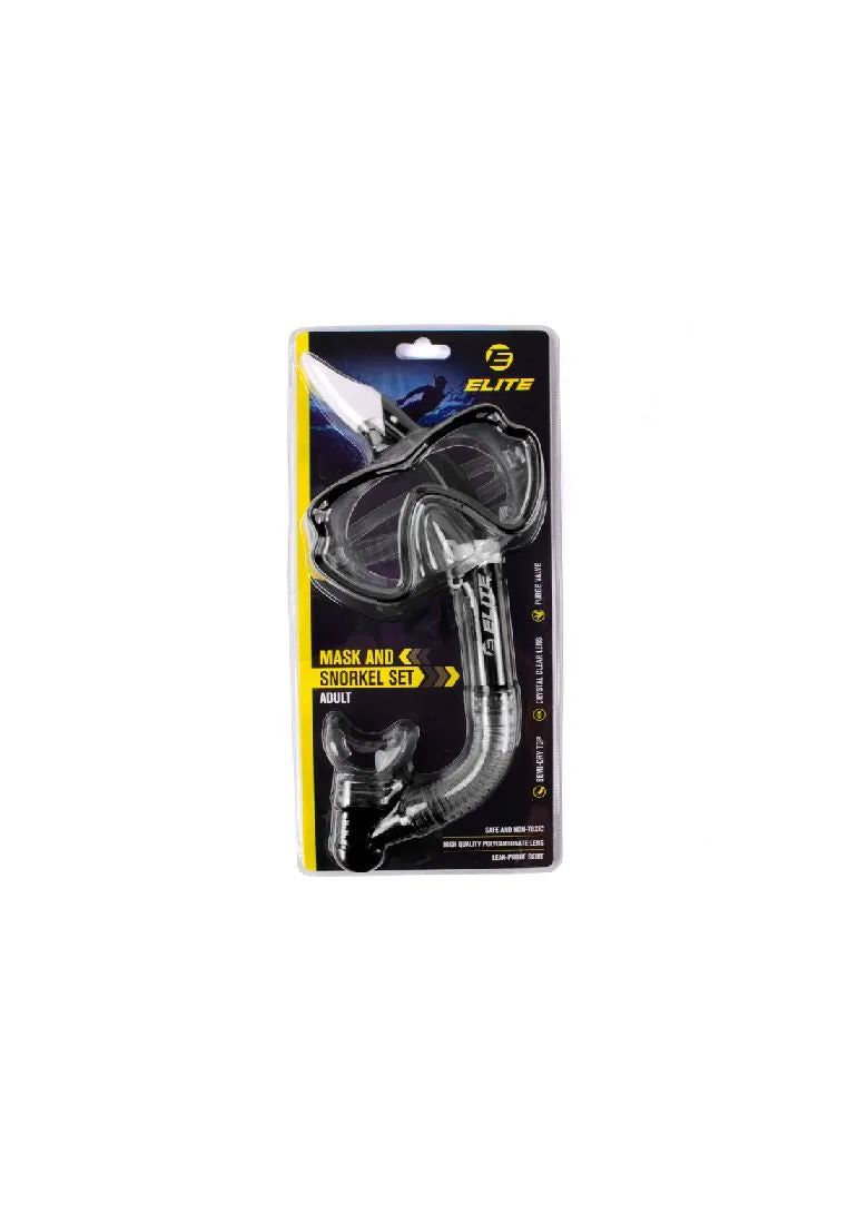 Elite Adult Mask & Snorkel Set