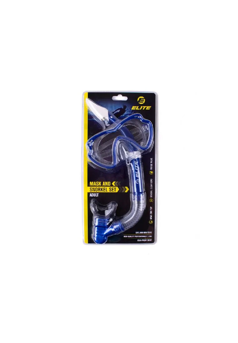 Elite Adult Mask & Snorkel Set