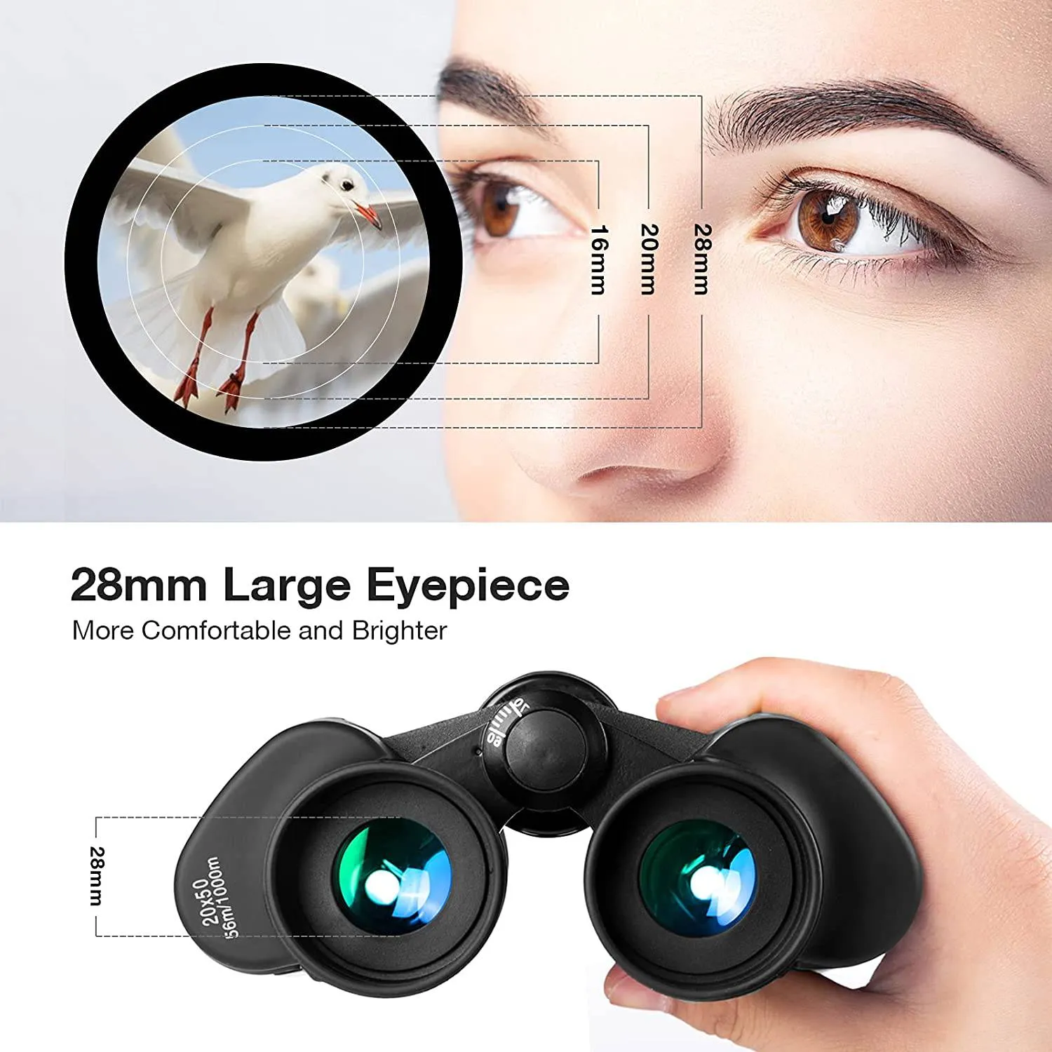 Explorer High-Power Hunting Binoculars 20x50