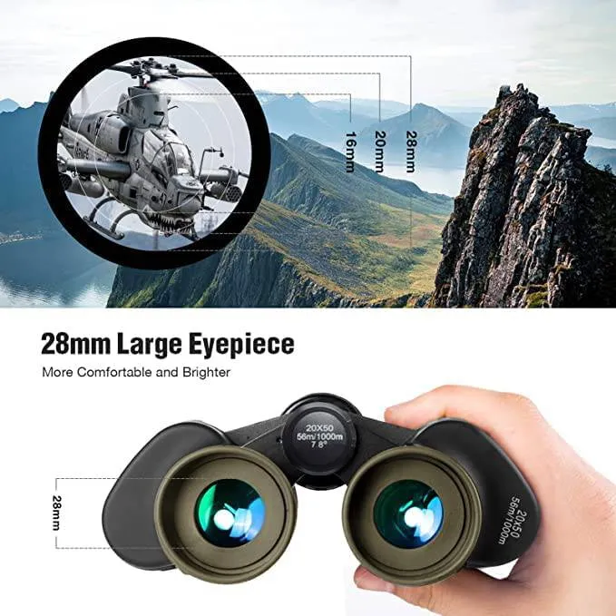 Explorer High-Power Hunting Binoculars 20x50