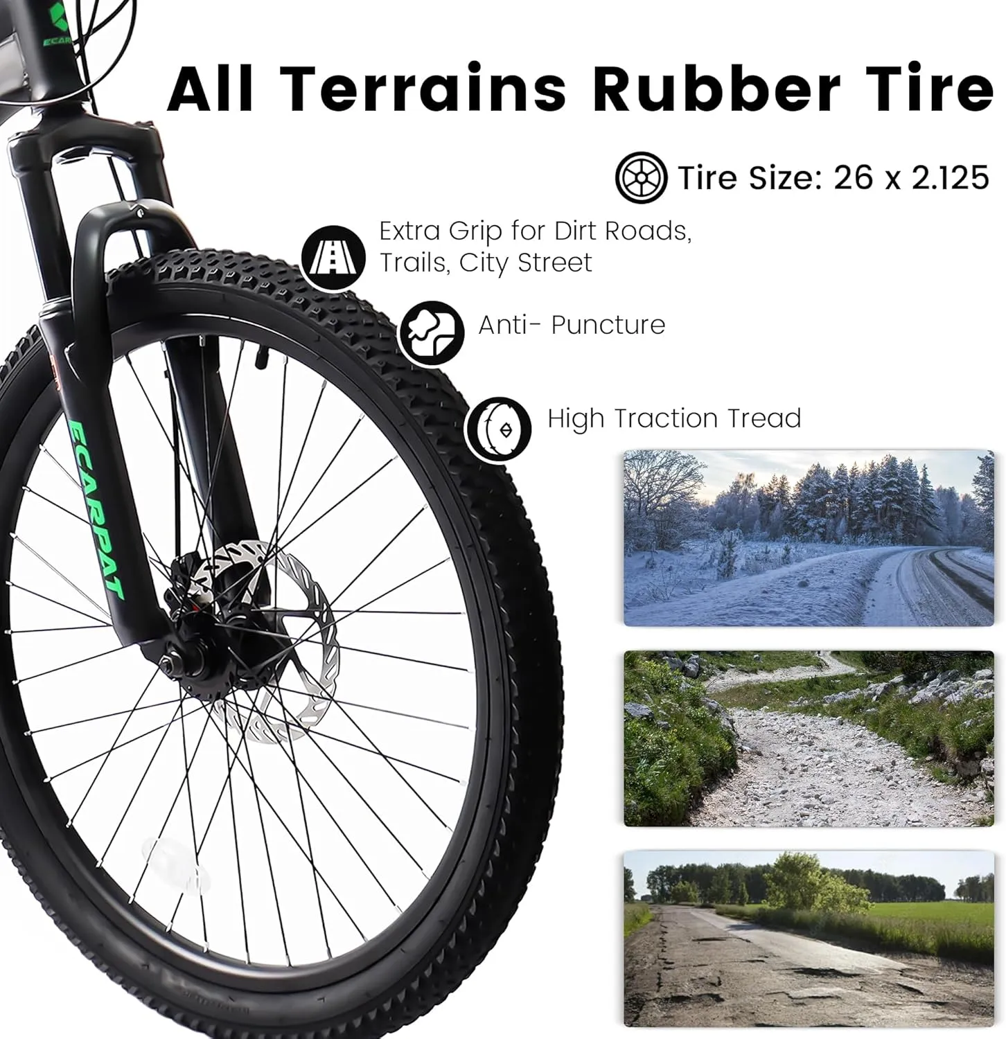 Full Dual Suspension Mountain Bike 24/26/27.5 Inch, Mountain Bike for Mens Womens, Student Work with 21-Speed Disc Trail Commuter City Snow Bicycles