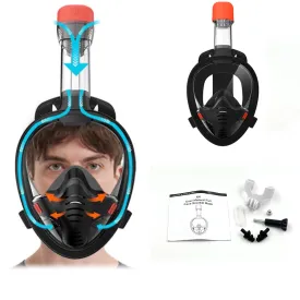 Full Face Underwater Snorkeling