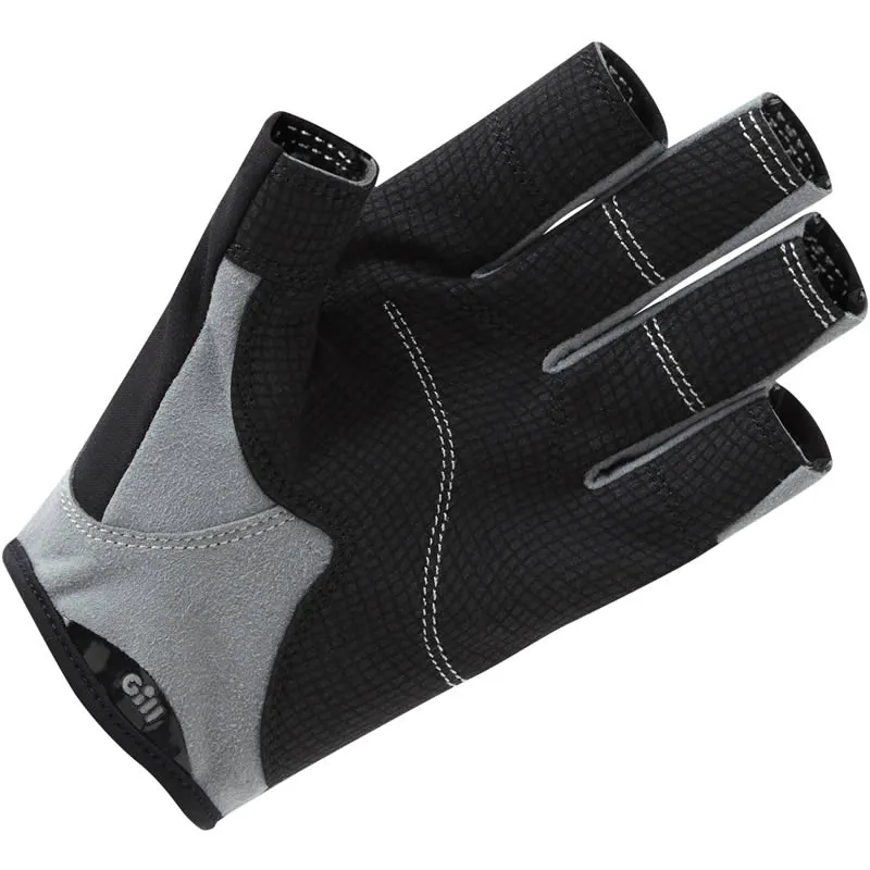 Gill Junior Deckhand Gloves Short Finger Black