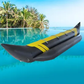 Inflatable Banana Boat, PVC Inflatable Tugboat, Banana Boat/Rubber Boat/Entertainment Boat/Inflatable Boat/Towed Water Surfing Inflatable Raft,6 People