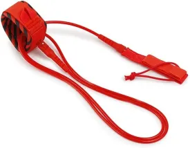 Inflatable Paddle Boards Surf Leash Surfing Surfboard Leash Smooth Steel Swivel Surfing Leg Rope Paddleboard Leash 6FT Paddle Board Leash Vacation Must Haves (Color : Red 6FT)