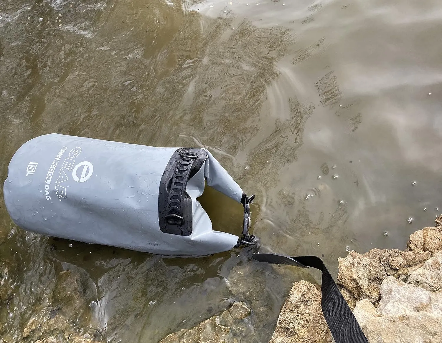 Insulated Dry Bag Floating Cooler  10L / 15L / 25L Roll Top, Leak Proof, Waterproof, Collapsible, with Padded Shoulder Strap - Perfect for Kayaking Fishing Beach