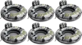 Intex Camo River Run 53-Inch Inflatable Tube - 6 Pack