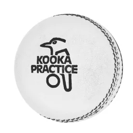 Kookaburra Kooka Practice White Cricket Ball - Dozen Price