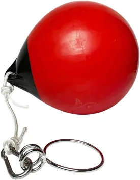 MARINE CITY Buoy Balls Inflatable Heavy Duty Marine Grade PVC Marker Buoys 12 Inches Diameter Spherical Boat Mooring Buoys Anchoring Rafting Marking Fishing (1 Set)
