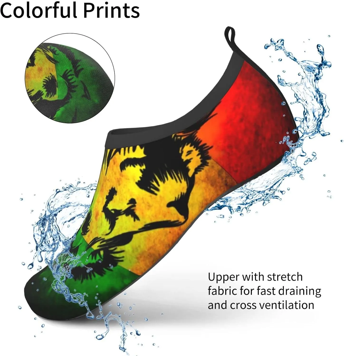Men Women Water Sports Shoes Barefoot Quick-Dry Outdoor Water Sports Shoes