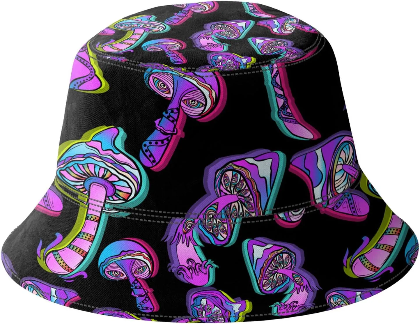 Mens 2 Piece Tracksuit Hawaiian Button Down Shirt and Compression Liner Shorts Sets with Bucket Hats