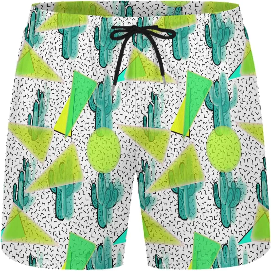 Mens 2 Piece Tracksuit Hawaiian Button Down Shirt and Compression Liner Shorts Sets with Bucket Hats
