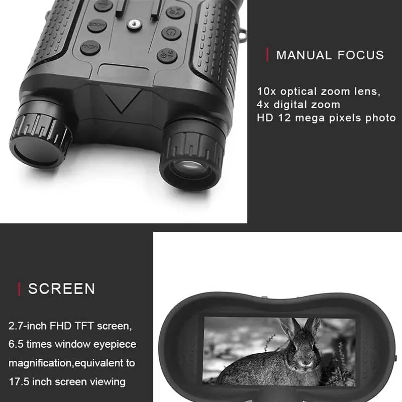 NightPal™ Owl Vision Pro  - Night Vision Goggles Binoculars