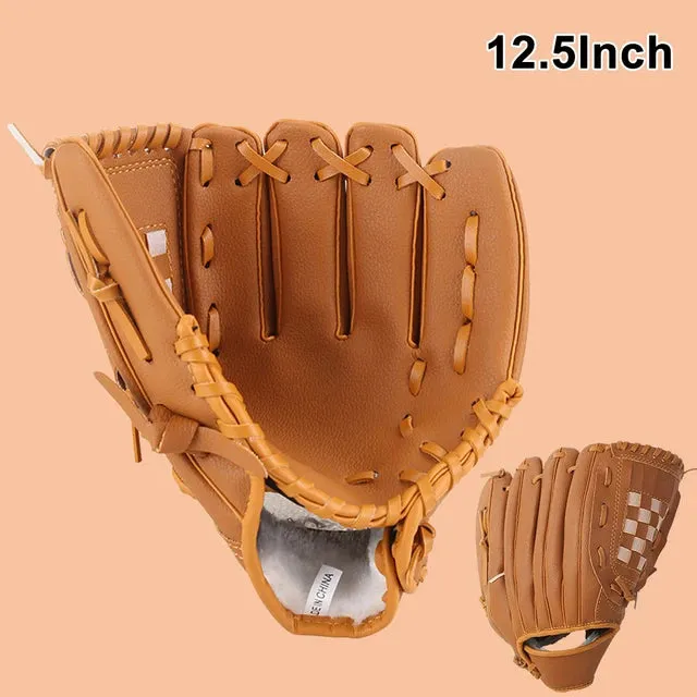 Outdoor Sport Baseball Glove Batting Gloves Practice Equipment Size 10.5/11.5/12.5 Left Hand For Adult Man Woman Training Gloves