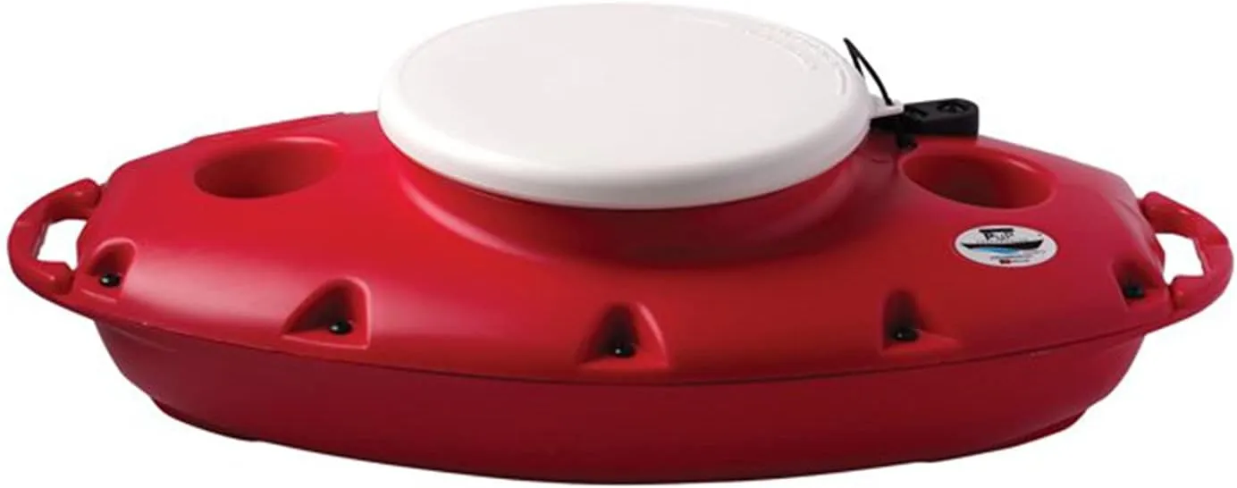 PuP Floating Cooler, Tow on Rivers and Lakes, 15 Quart