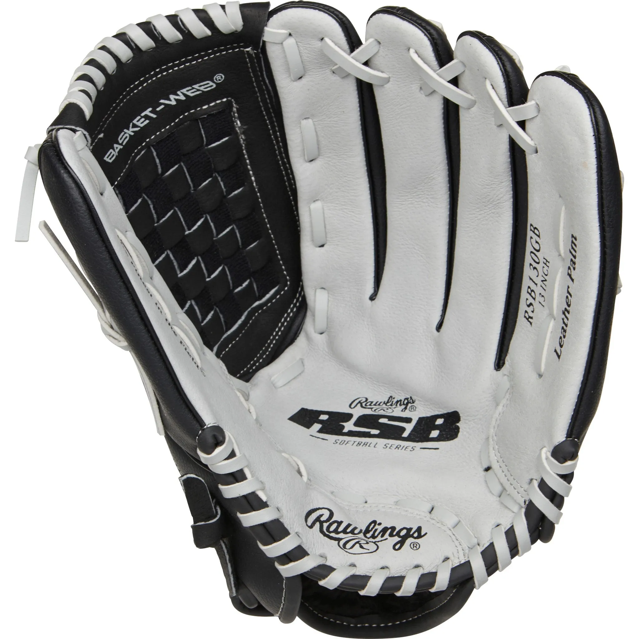 Rawlings RSB Series - 13" Recreational Glove & Ball Gift Bundle