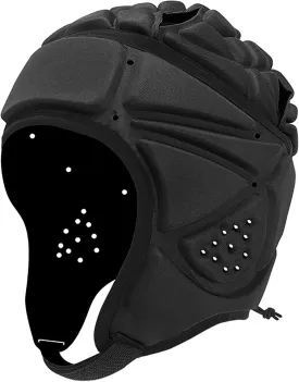 Rugby Helmet Youth Kids Flag Football Headgear Soft Shell Adult Head Protector