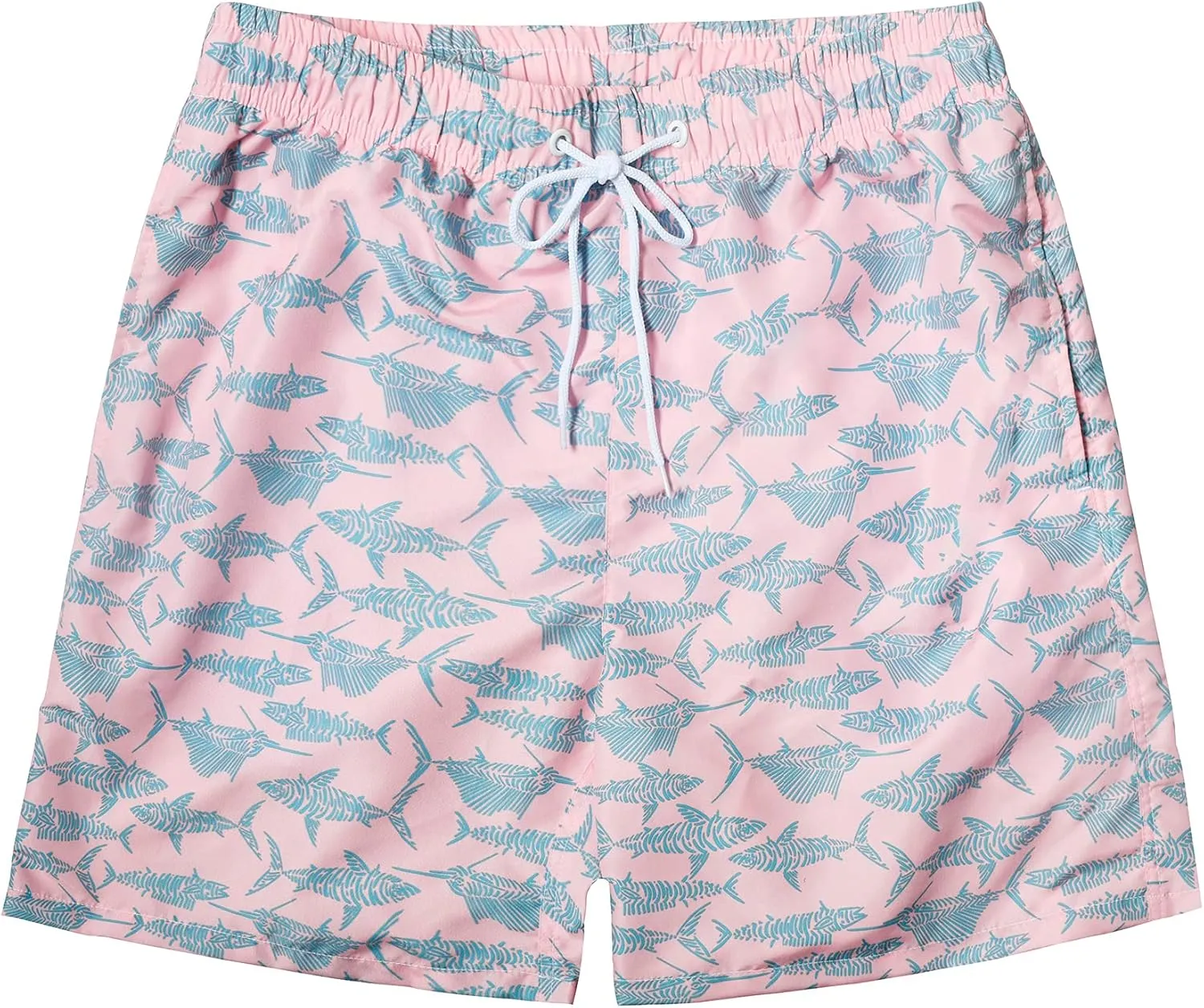 SNOW DREAMS Boys Swim Trunks Quick Dry Swim Shorts Lightweight Bathing Suits with Pocket