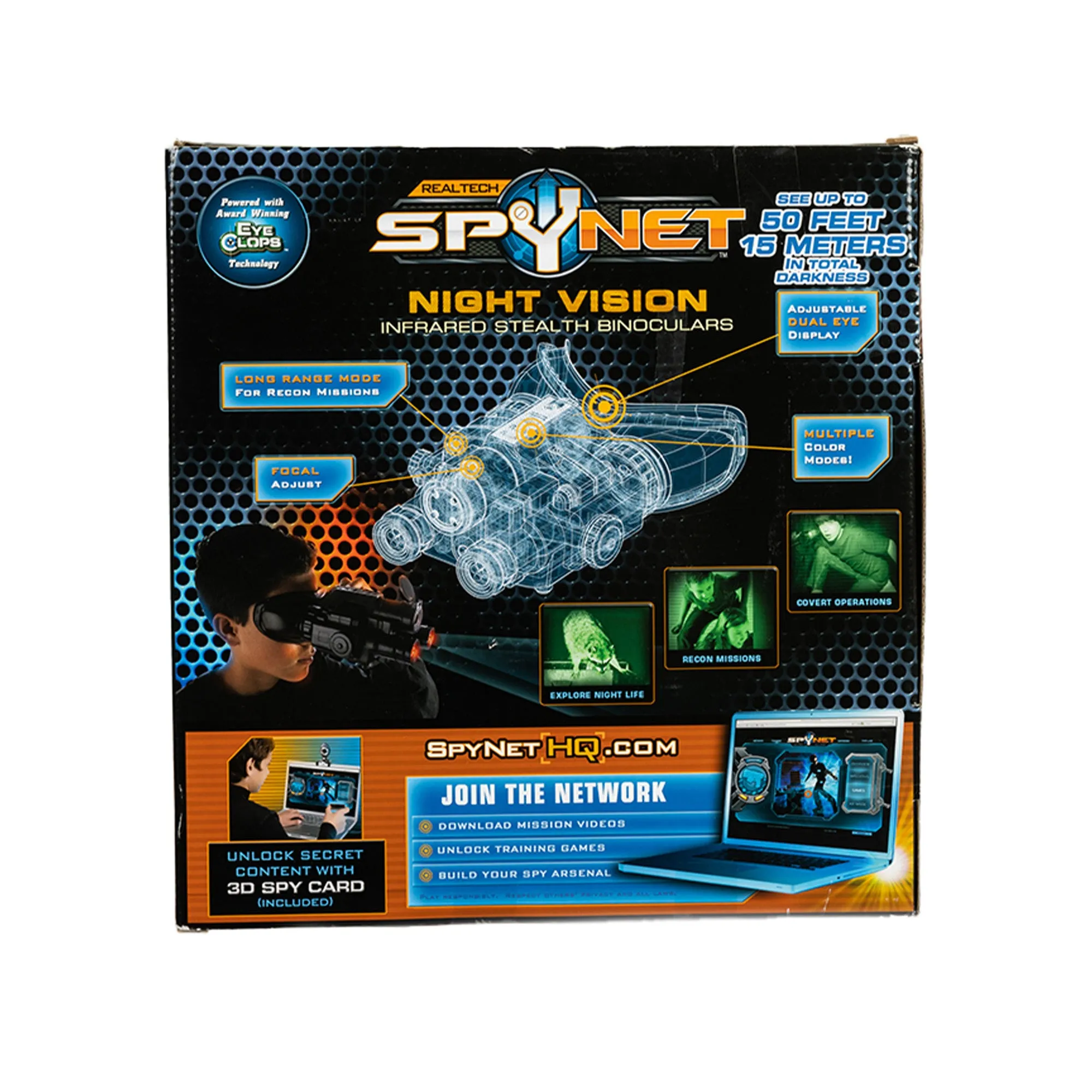 Spy Net® Night Vision Infrared Stealth Binoculars