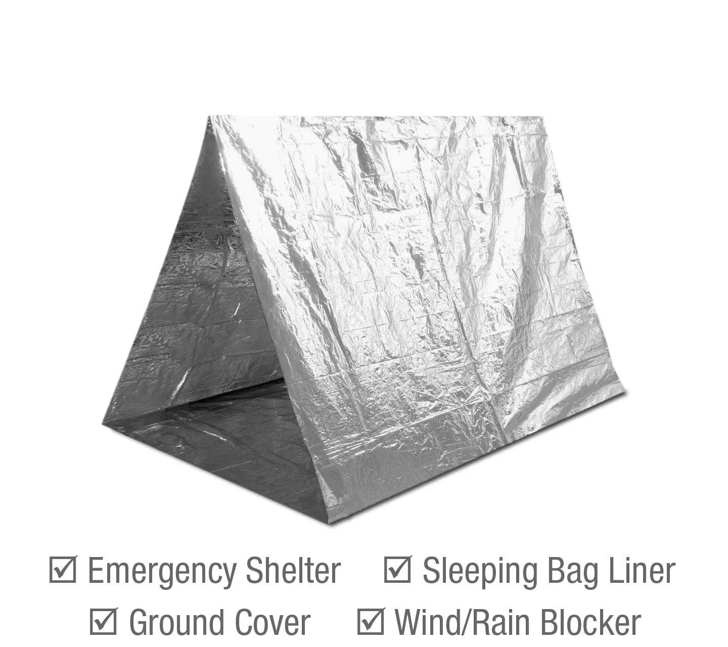 Swiss Safe Emergency Mylar Thermal Blankets (4-Pack)   Bonus Signature Gold Foil Space Blanket: Designed for NASA, Outdoors, Hiking, Survival, Marathons or First Aid