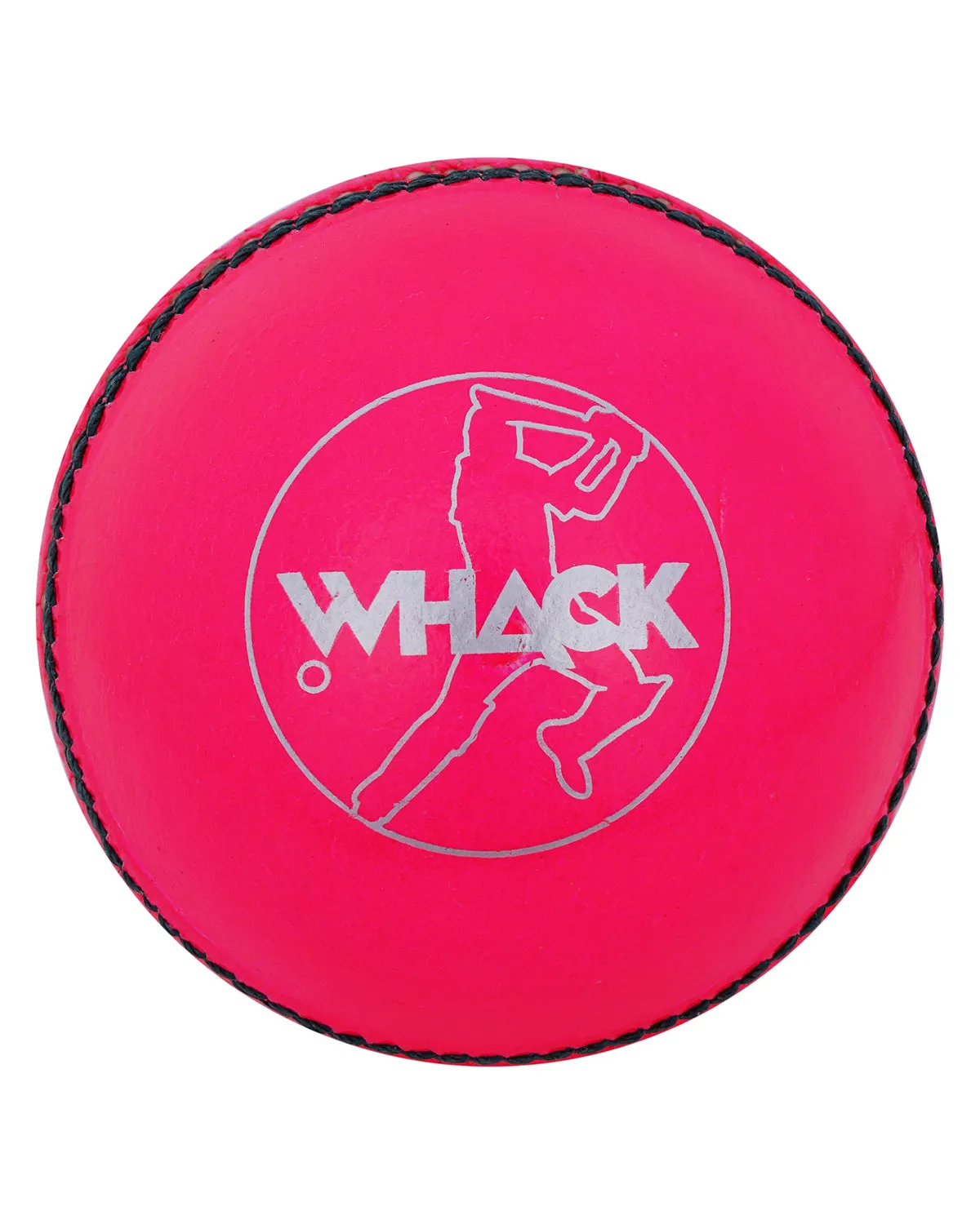 WHACK County Leather Cricket Ball - 2 Piece - 142gm - Pink